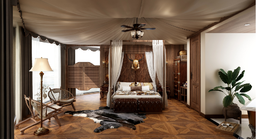 八边形帐篷（花筑别苑/云上小筑）